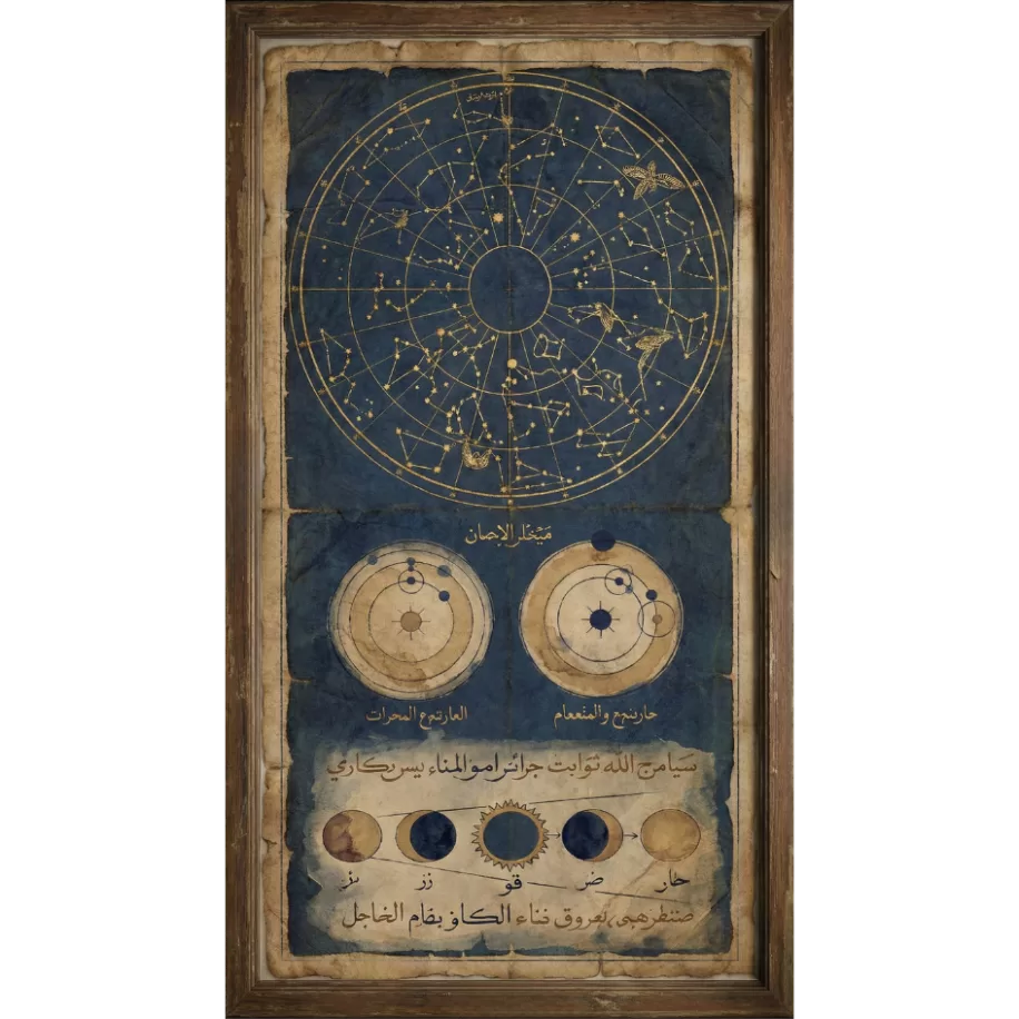 Kadim Merakın İzleri Astronomi Serisi Mobil Duvar Kağıdı 